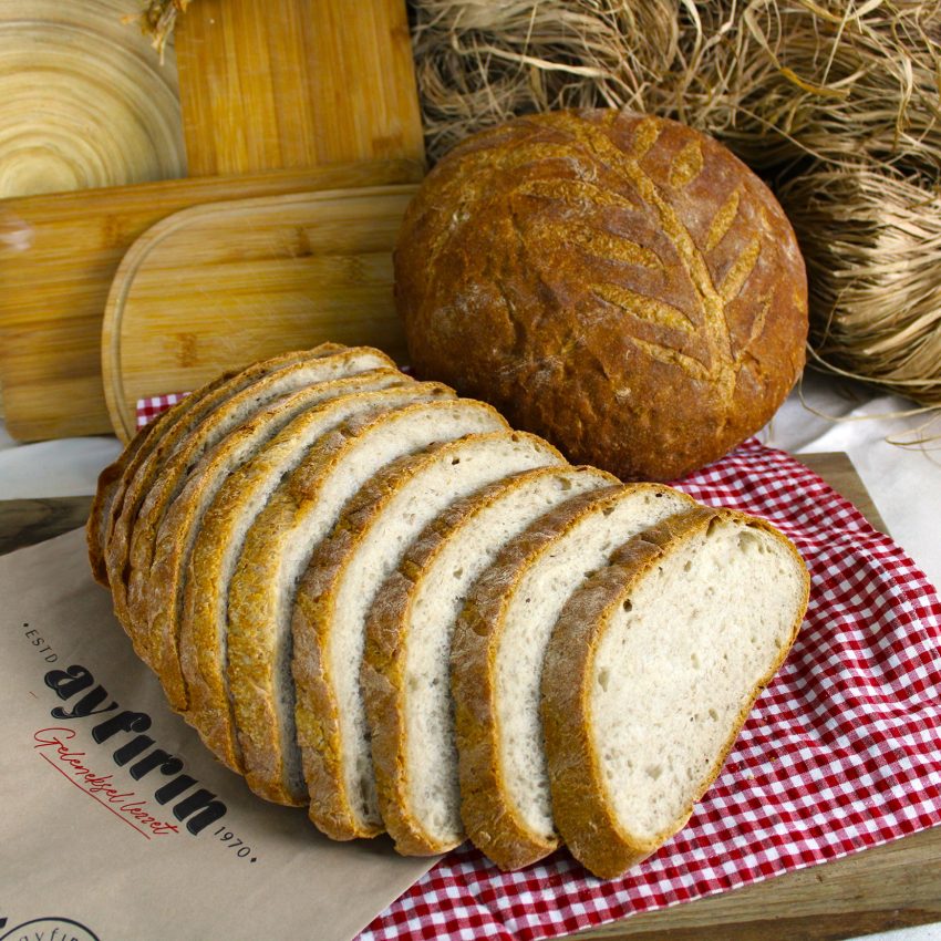 tam buğday unlu köy ekmeği